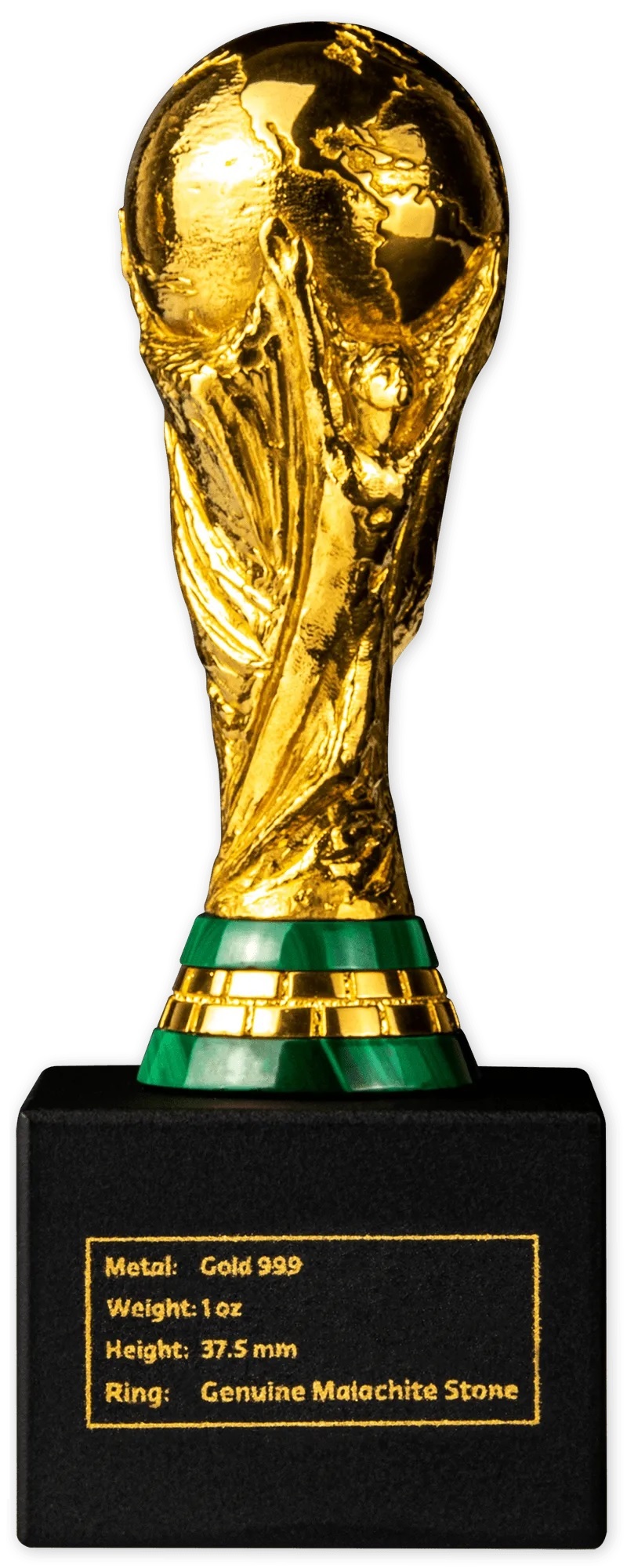 (OA00.Obj.Art.2022.2) FIFA World Cup, Qatar 2022 (1 oz Au trophy replica) (zoom)