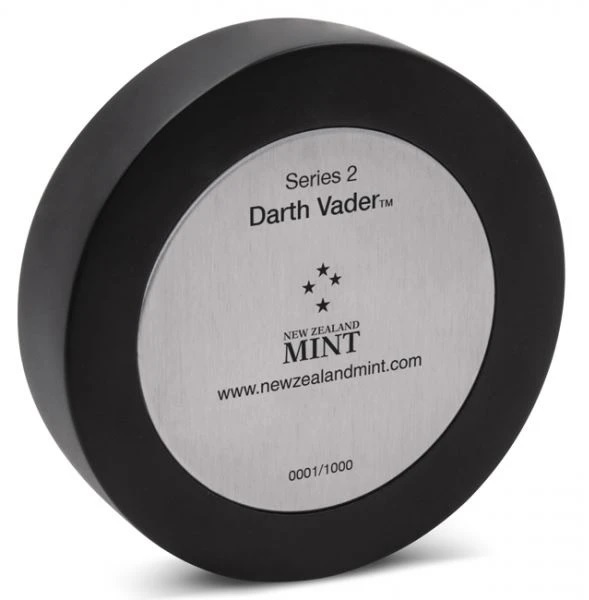 (OA160.Obj.Art.NZ.30-01242) Silver miniature - Star Wars Darth Vader (base) (zoom)
