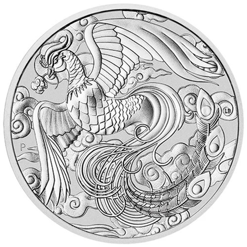 (W017.1.D.2022.22M55AAX) 1 Dollar Australia 2022 1 oz silver - Phoenix Reverse (zoom)