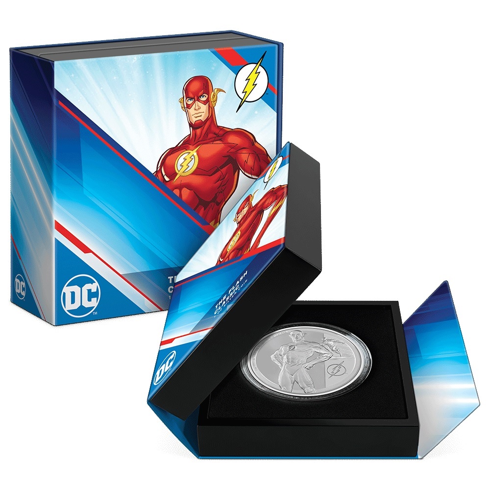 (W160.2.D.2022.30-01251) 2 $ Niue 2022 1 oz Proof silver - The Flash (packaging) (zoom)