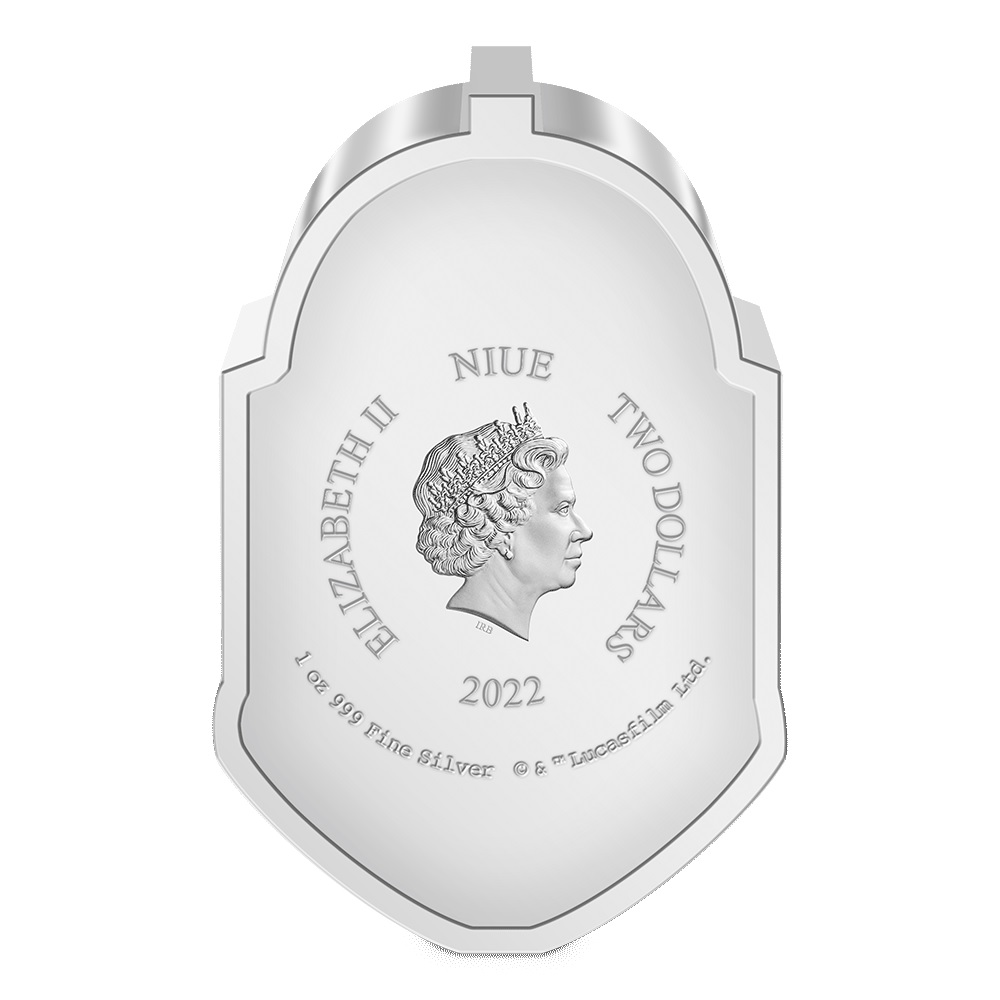 (W160.2.D.2022.30-01255) 2 Dollars Niue 2022 1 oz Proof silver - Clone Trooper (Phase I) Obverse (zoom)