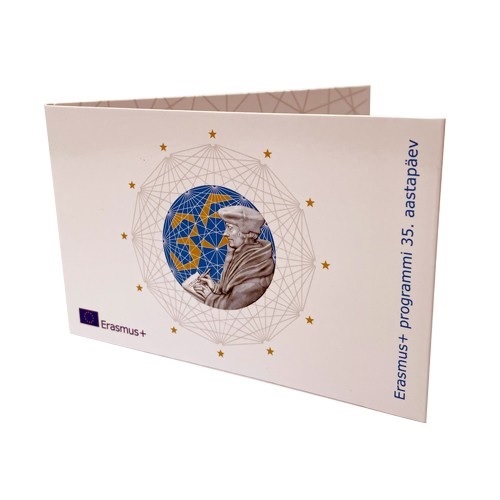 (EUR20.BU.2022.540188) 2 € Estonia 2022 BU - Erasmus Programme (packaging) (zoom)