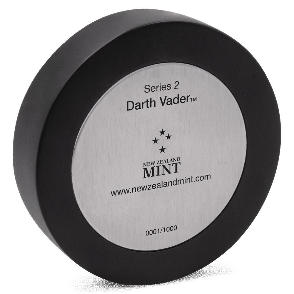 (OA160.Obj.Art.NZ.30-01242) Silver miniature - Darth Vader (base) (zoom)