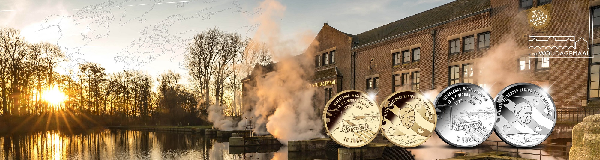 Royal Dutch Mint D.F. Wouda Steam Pumping Station 2020 (shop illustration) (zoom)