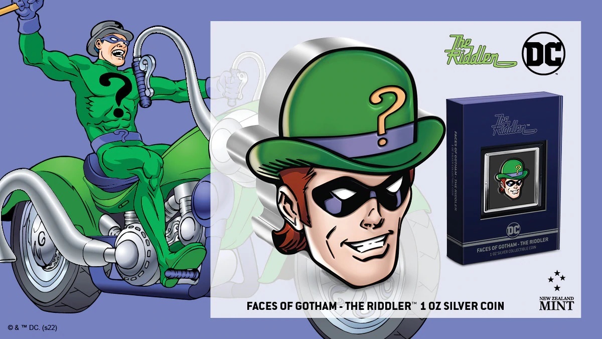 (W160.2.D.2022.30-01274) 2 $ Niue 2022 1 oz Proof silver - The Riddler (blog illustration) (zoom)