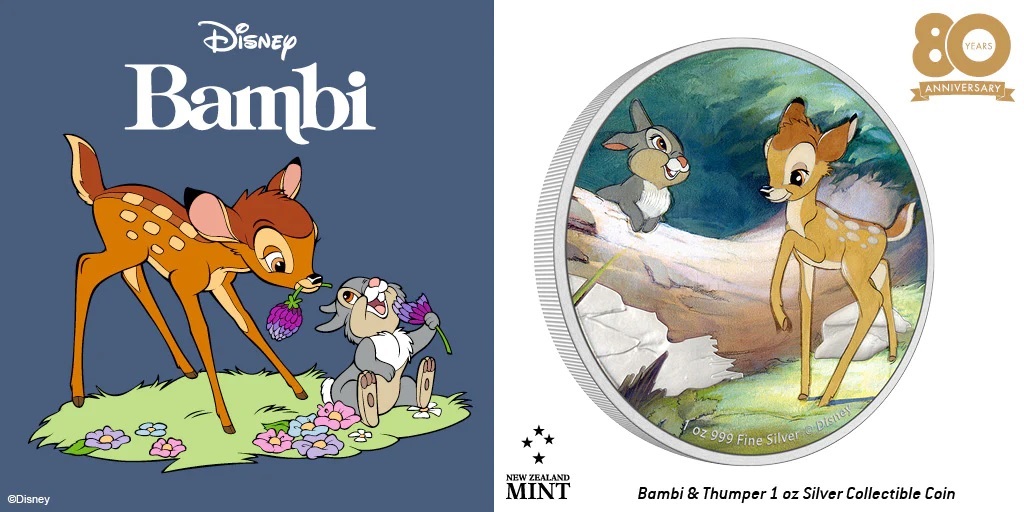 (W160.2.D.2022.30-01279) 2 $ Niue 2022 1 oz Proof silver - Bambi and Thumper (blog illustration) (zoom)