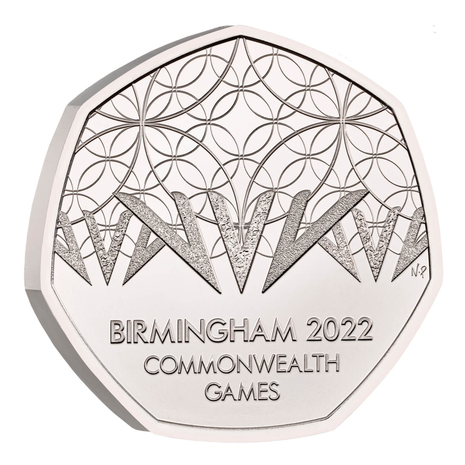 (W185.50.P.2022.UK22CGBU) 50 Pence Birmingham Commonwealth Games 2022 BU Reverse (zoom)