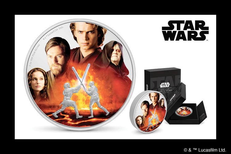 (W160.10.D.2022.30-01291) 10 $ Niue 2022 3 oz Proof silver - Anakin vs. Obi-Wan (blog illustration) (zoom)