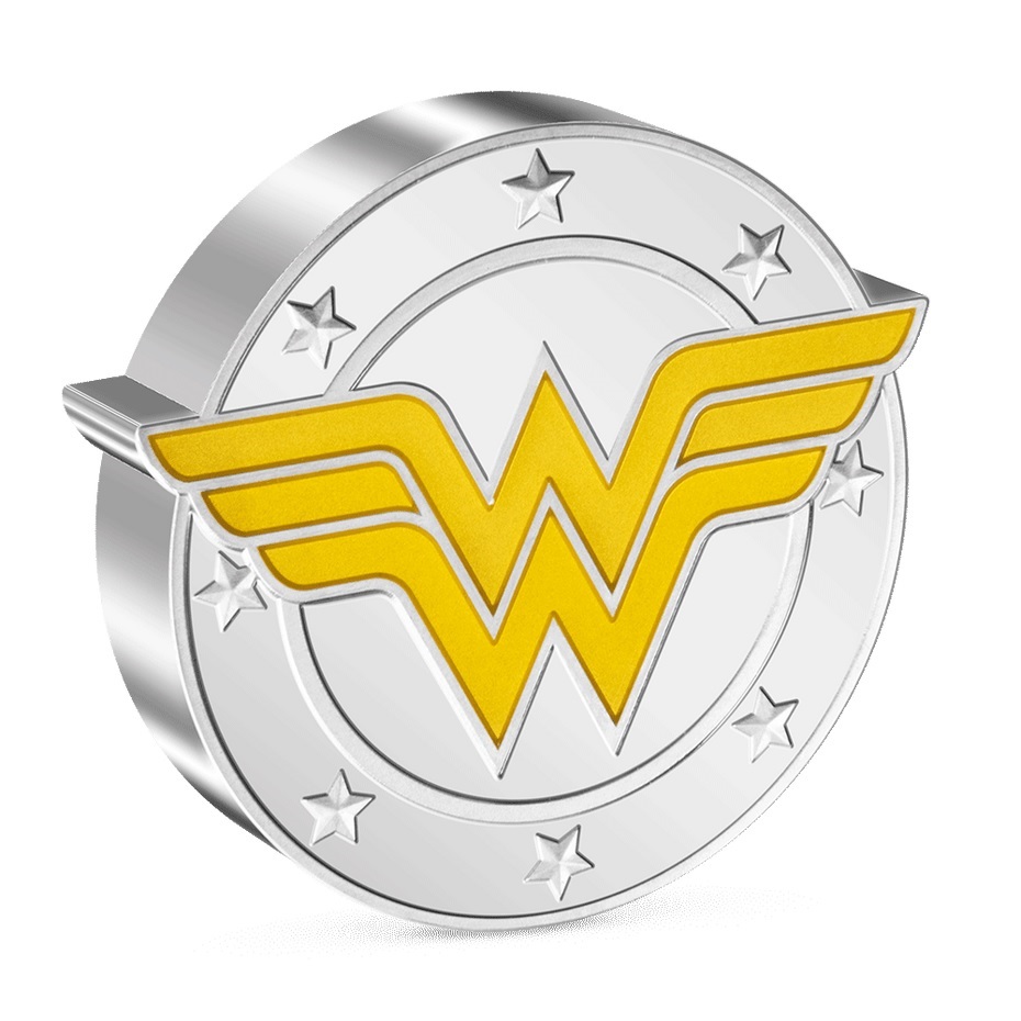(W160.2.D.2022.30-01304) 2 Dollars Niue 2022 1 oz Proof silver - Wonder Woman Logo Reverse (zoom)