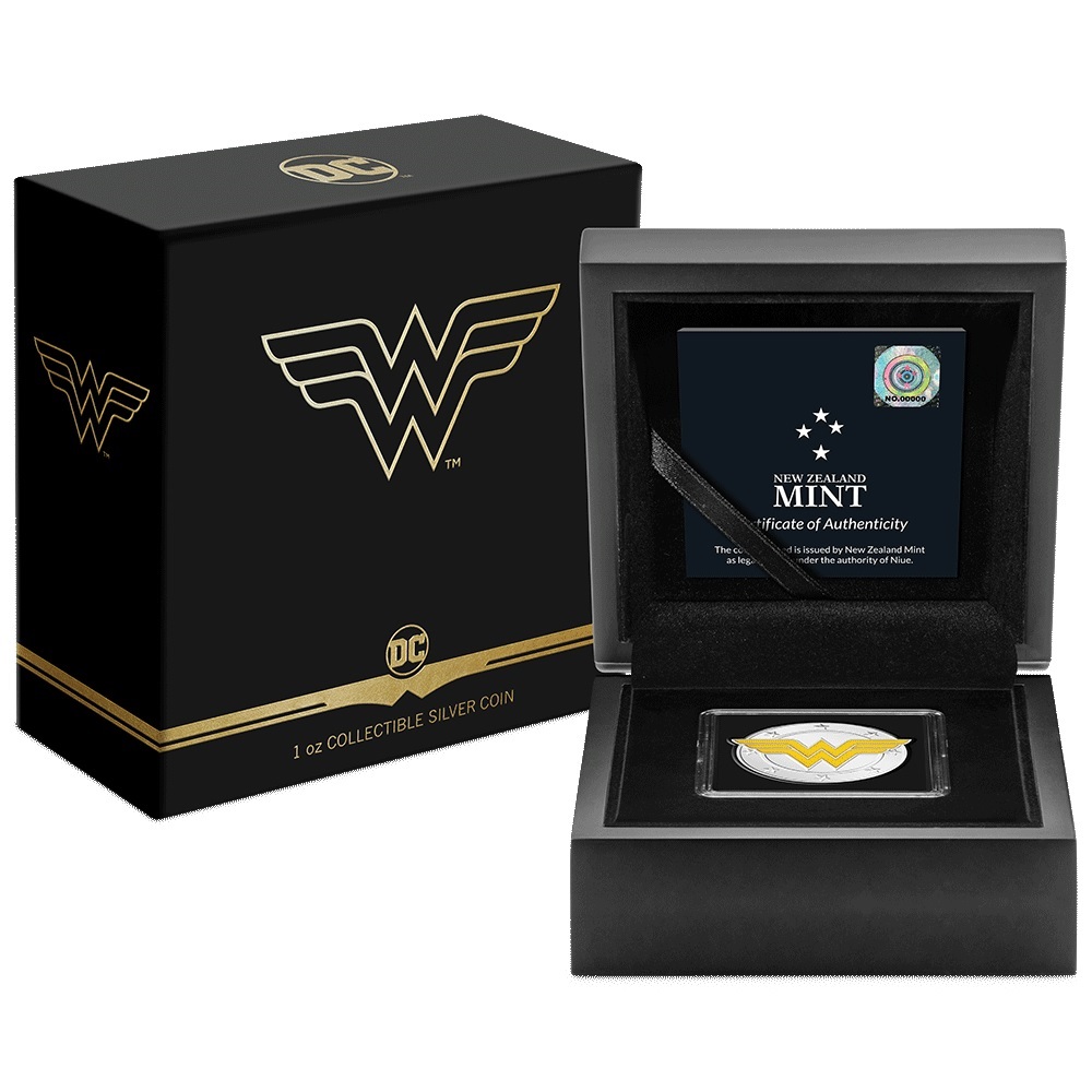 (W160.2.D.2022.30-01304) 2 $ Niue 2022 1 ounce Proof Ag - Wonder Woman Logo (packaging) (zoom)
