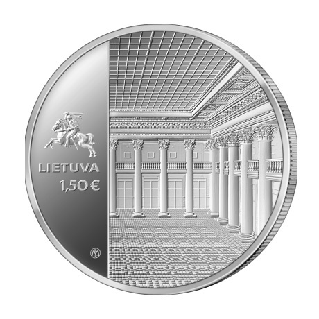 (EUR22.1.50.E.2022.1) 1 euro et demi Lituanie 2022 - Banque de Lituanie Avers