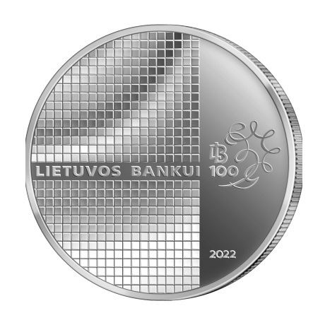 (EUR22.1.50.E.2022.1) 1 euro et demi Lituanie 2022 - Banque de Lituanie Revers