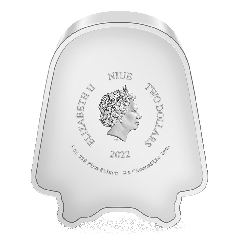 (W160.2.D.2022.30-01321) 2 Dollars Niue 2022 1 oz Proof silver - Snowtrooper Obverse (zoom)