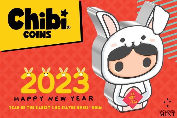 (W160.2.D.2023.30-01326) 2 $ Niue 2023 1 oz Proof silver - Chibi Year of the Rabbit (blog illustration) (zoom)