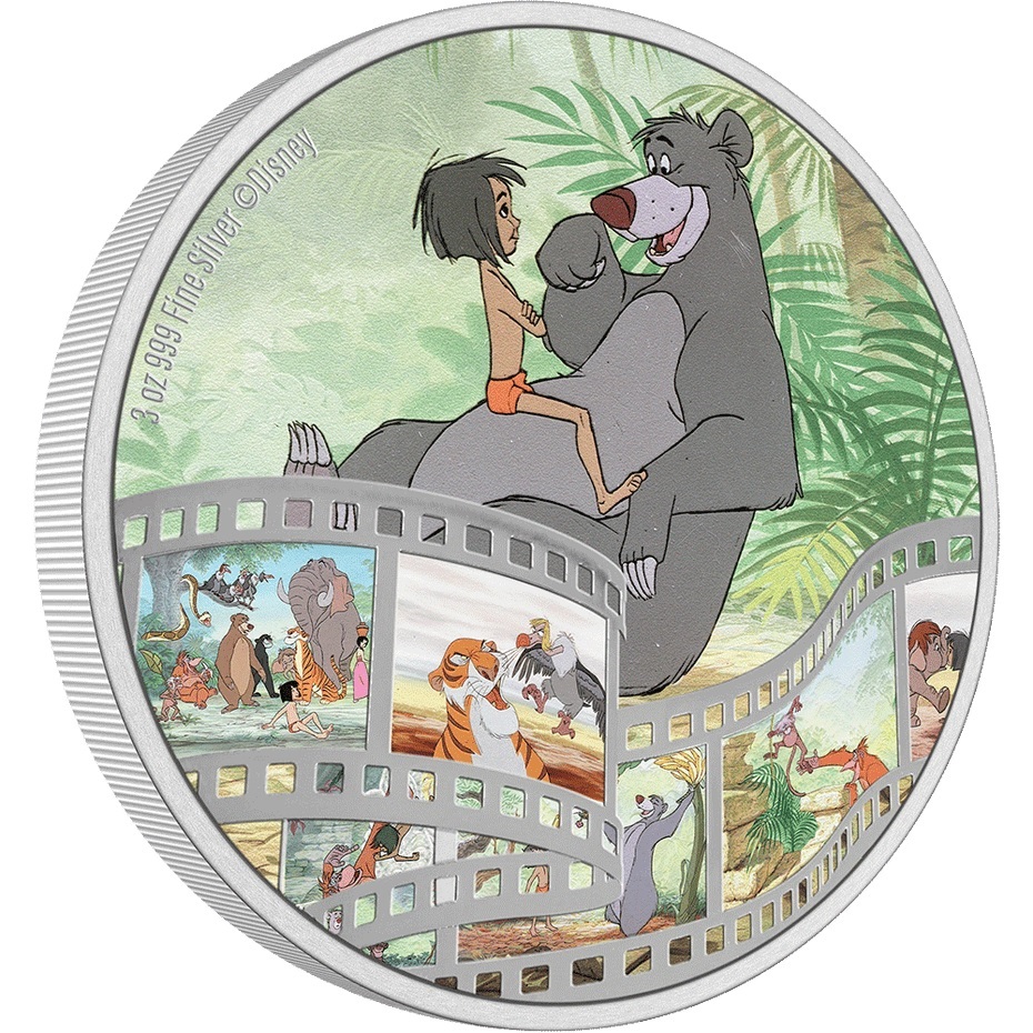 (W160.10.D.2022.30-01362) 10 Dollars Niue 2022 3 oz Proof silver - Jungle Book Reverse (zoom)