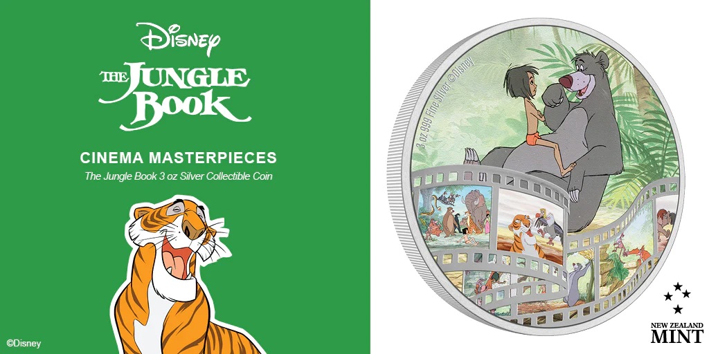 (W160.10.D.2022.30-01362) 10 Dollars Niue 2022 3 oz Proof silver - Jungle Book (blog illustration) (zoom)