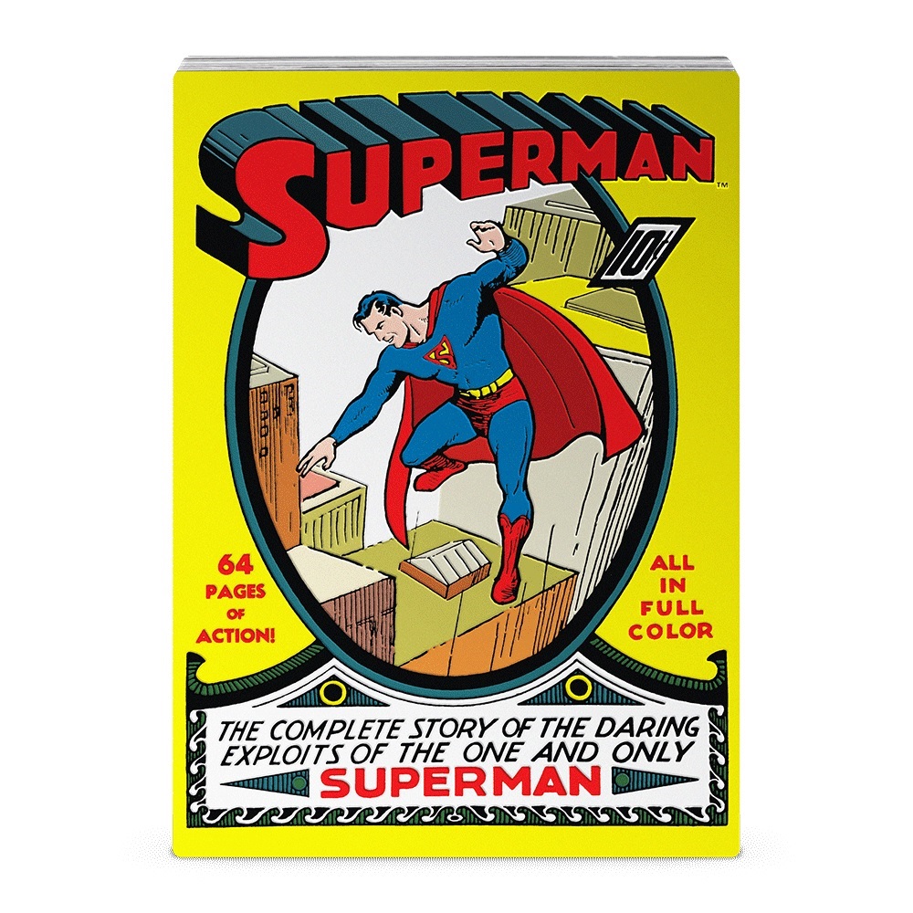 (W160.2.D.2022.30-01349) 2 Dollars Niue 2022 1 oz Proof silver - Superman #1 Reverse (zoom)