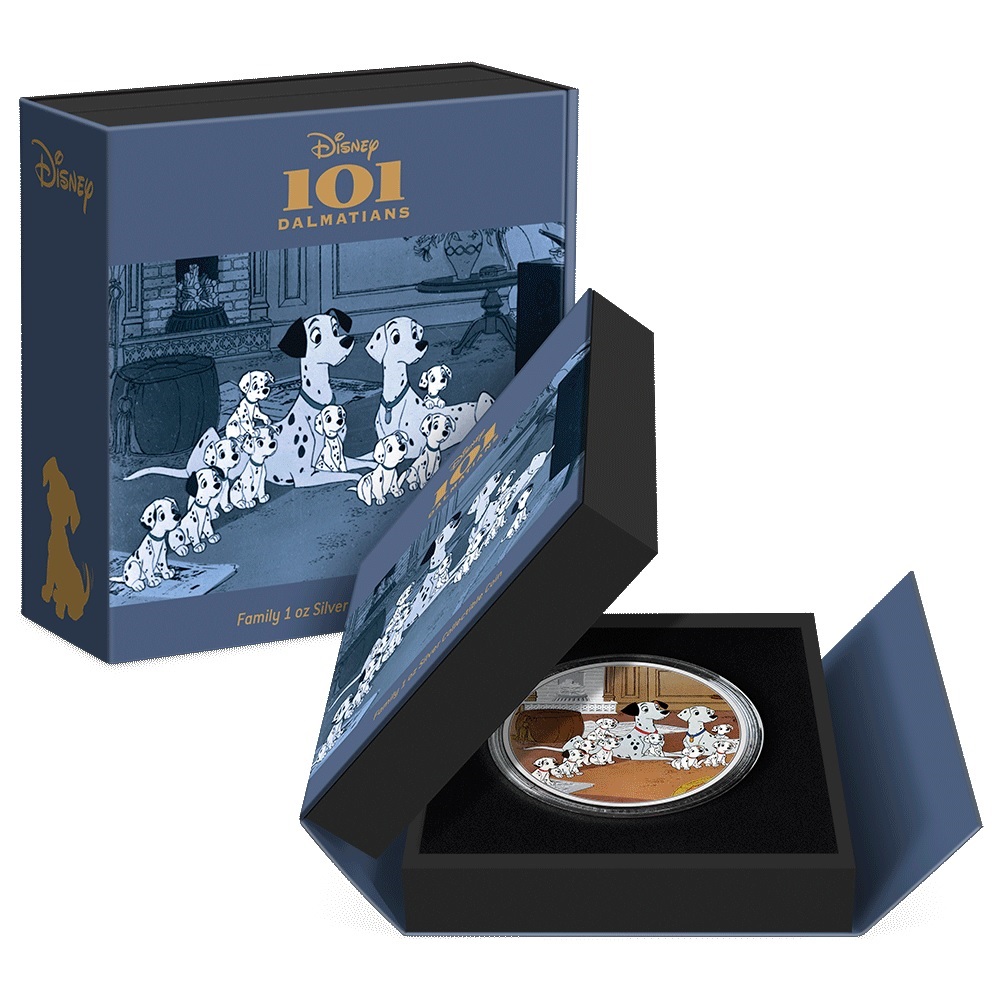 (W160.2.D.2022.30-01352) 2 $ Niue 2022 1 ounce Proof silver - Disney 101 Dalmatians (family) (packaging) (zoom)