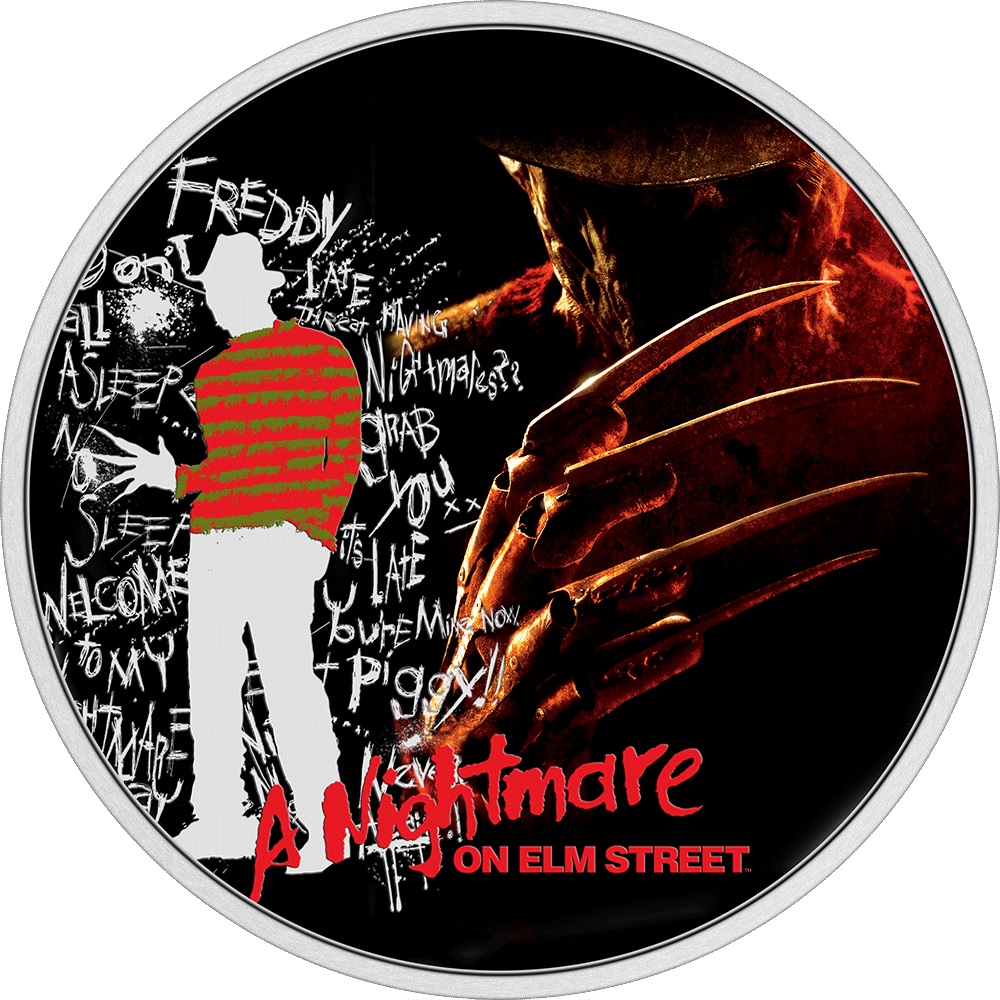 (W160.2.D.2022.30-01364) 2 Dollars Niue 2022 1 oz Proof silver - A Nightmare on Elm Street Reverse (zoom)