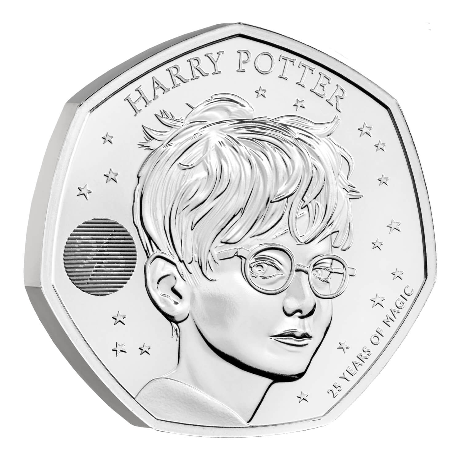 (W185.50.P.2022.UK22HPBU) United Kingdom 50 Pence Harry Potter 2022 BU Reverse (zoom)