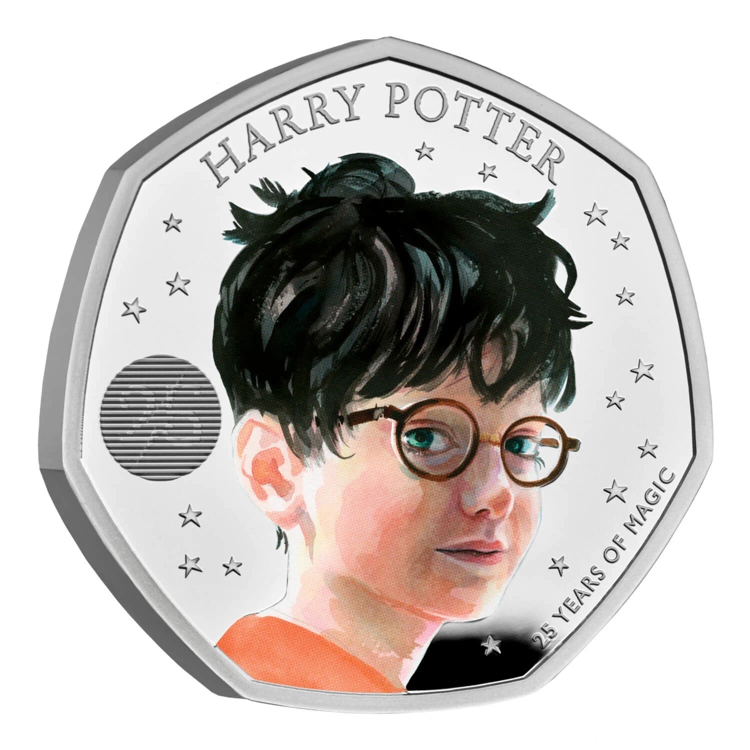 (W185.50.P.2022.UK22HPSP) United Kingdom 50 Pence Harry Potter 2022 - Proof silver Reverse (zoom)