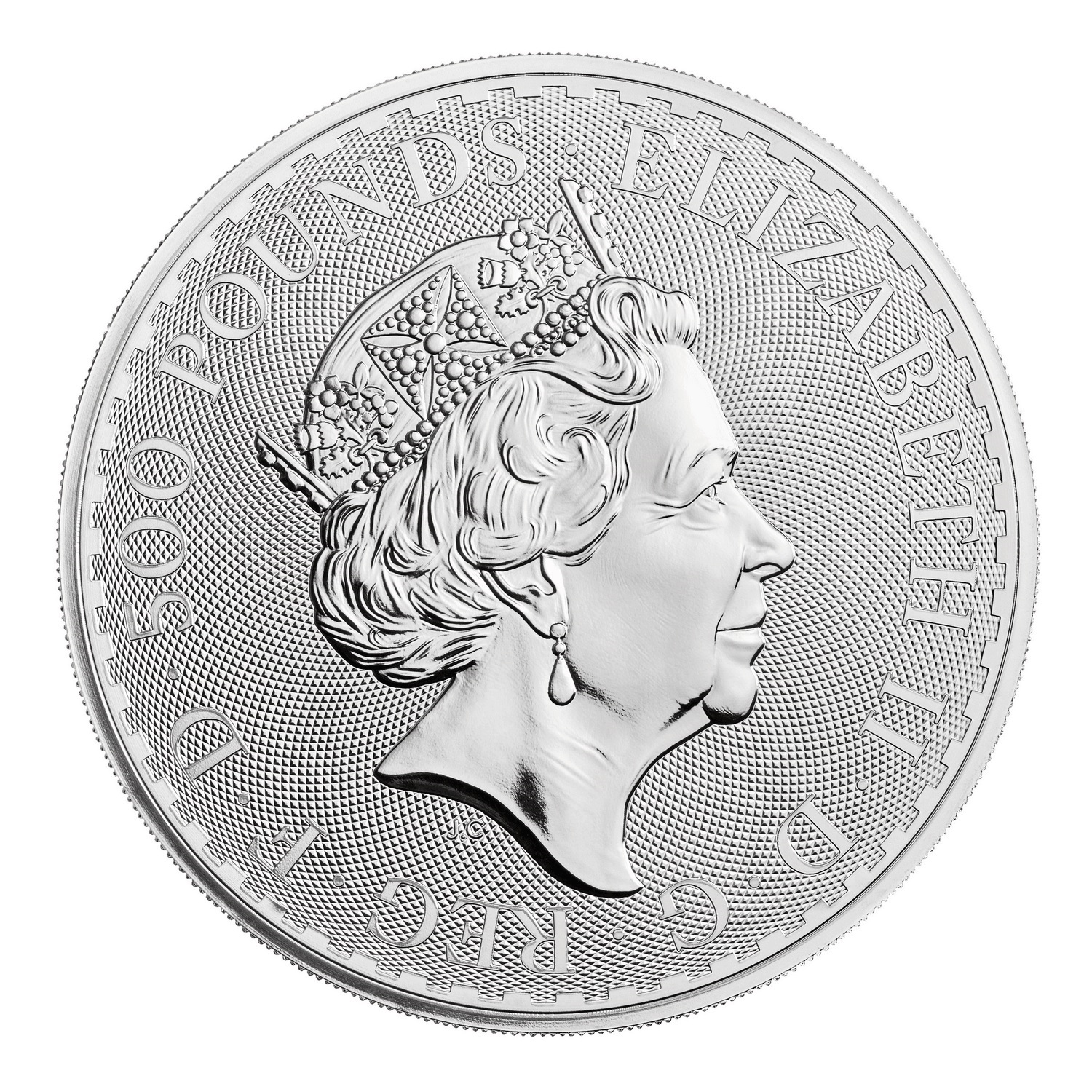 (W185.500.P.2023.UKB23S1KC) 500 Pounds United Kingdom 2023 1 kilo silver - Britannia Obverse (zoom)