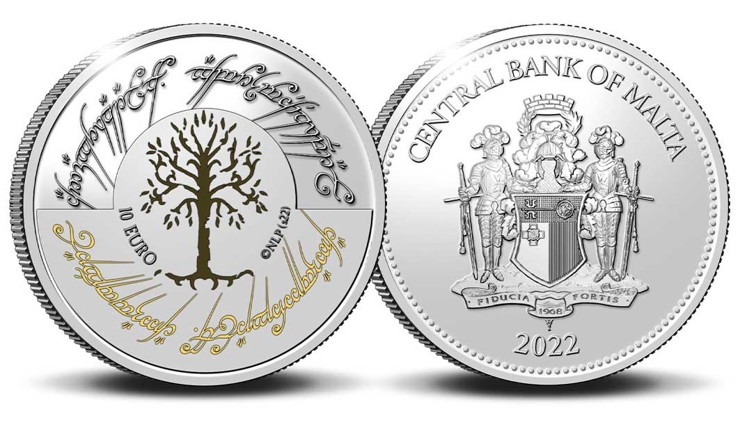 (EUR13.Proof.2022.0115263) 10 € Malta 2022 Proof silver - The Lord of The Rings (zoom)