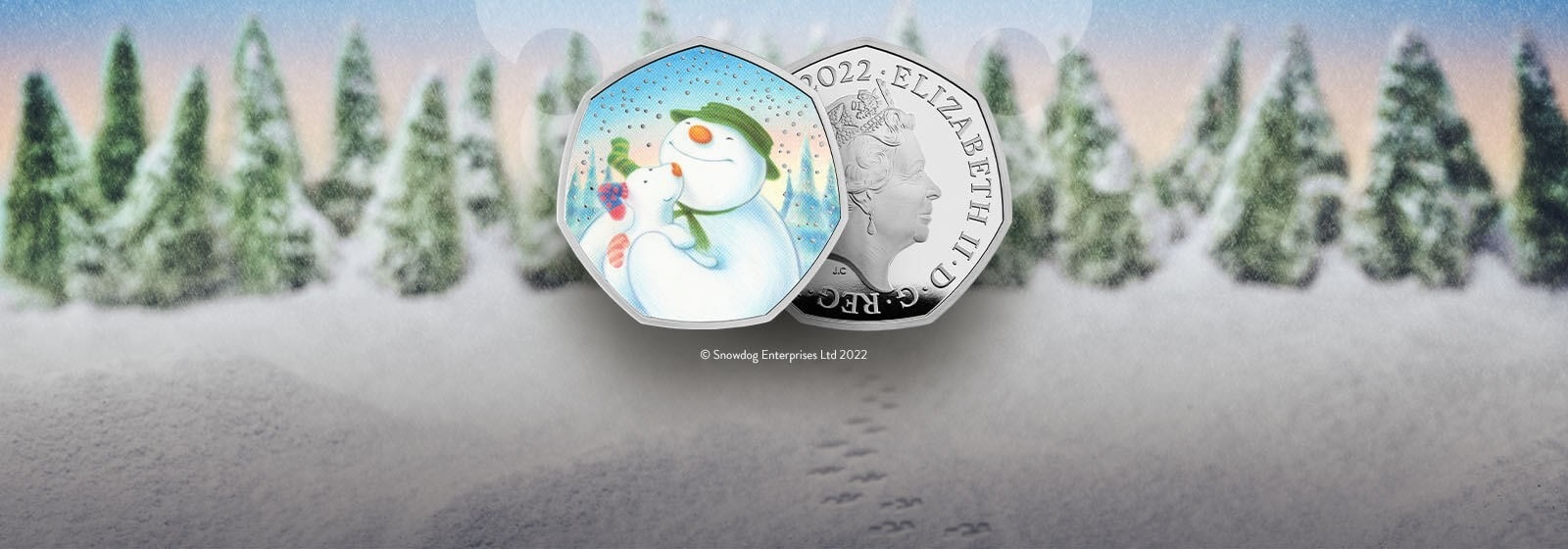 Royal Mint The Snowman 2022 (shop illustration) (zoom)