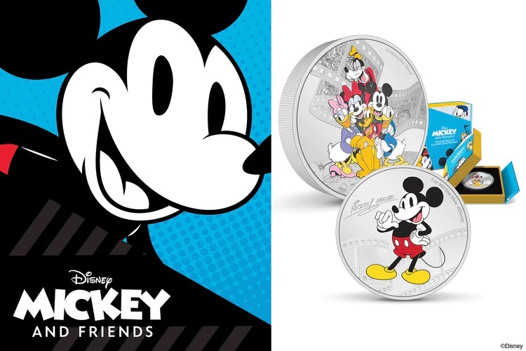 (W160.10.D.2023.30-01411) 10 $ Niue 2023 3 oz Proof silver - Mickey Mouse (blog illustration) (zoom)