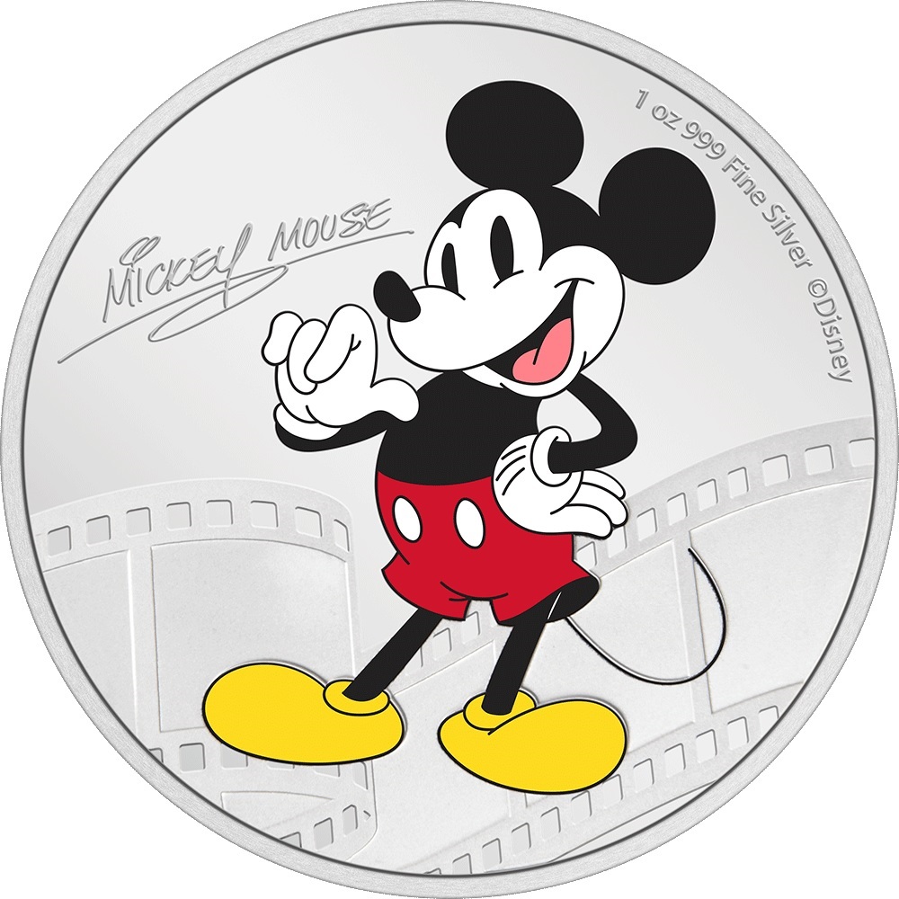 (W160.2.D.2023.30-01410) 2 Dollars Niue 2023 1 oz Proof silver - Mickey Mouse Reverse (zoom)