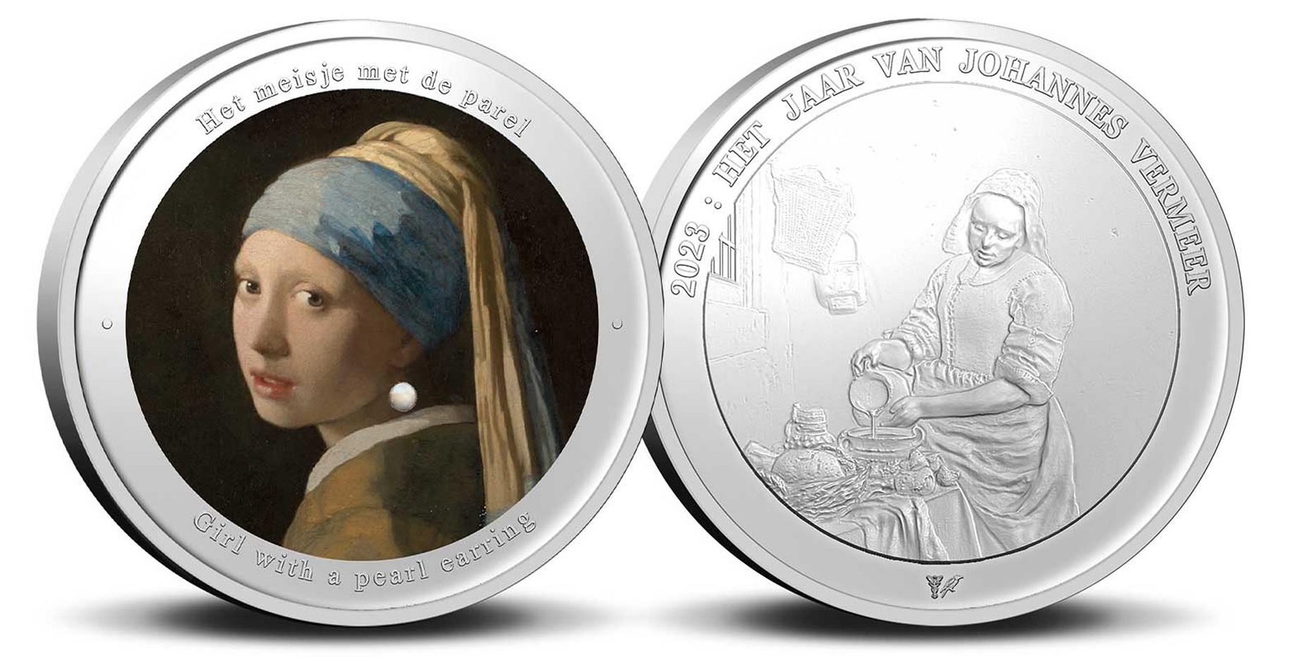 (MED14.Méd.KNM.2023.0116102) Copper-nickel medal - Johannes Vermeer (zoom)