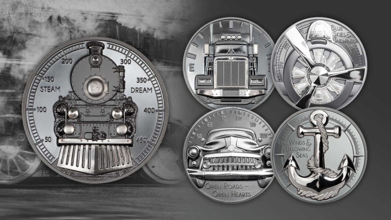 (W099.10.D.2023.30230) Cook Islands 10 Dollars Train 2023 - Black Proof silver (blog illustration) (zoom)