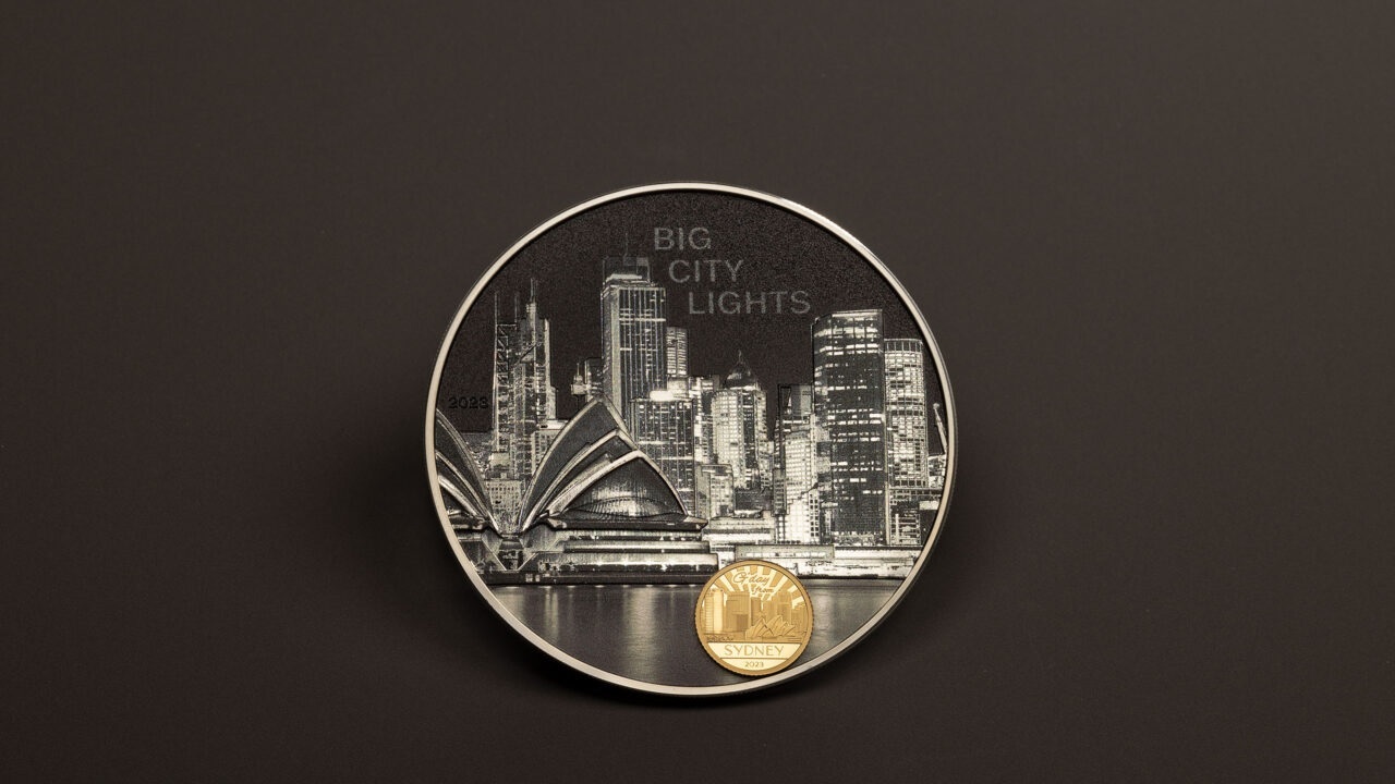 (W099.5.D.2023.30279) 5 Dollars Sydney 2023 - Proof silver (blog illustration) (zoom)