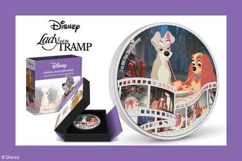 (W160.10.D.2023.30-01392) 10 $ Niue 2023 3 oz Proof silver - Lady and the Tramp (blog illustration) (zoom)
