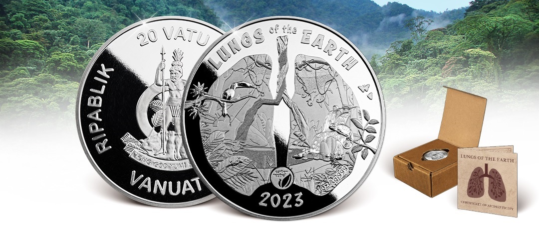 (W230.1.20.V.2023.1.oz.Ag.1) 20 Vatu Vanuatu 2023 1 oz Proof silver - Lungs of the Earth (blog illustration) (zoom)