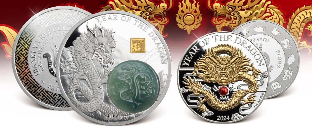 (W230.1.20.V.2024.1.oz.Ag.1) 20 Vatu Vanuatu 2024 1 oz Proof silver - Year of the Dragon (blog illustration) (zoom)