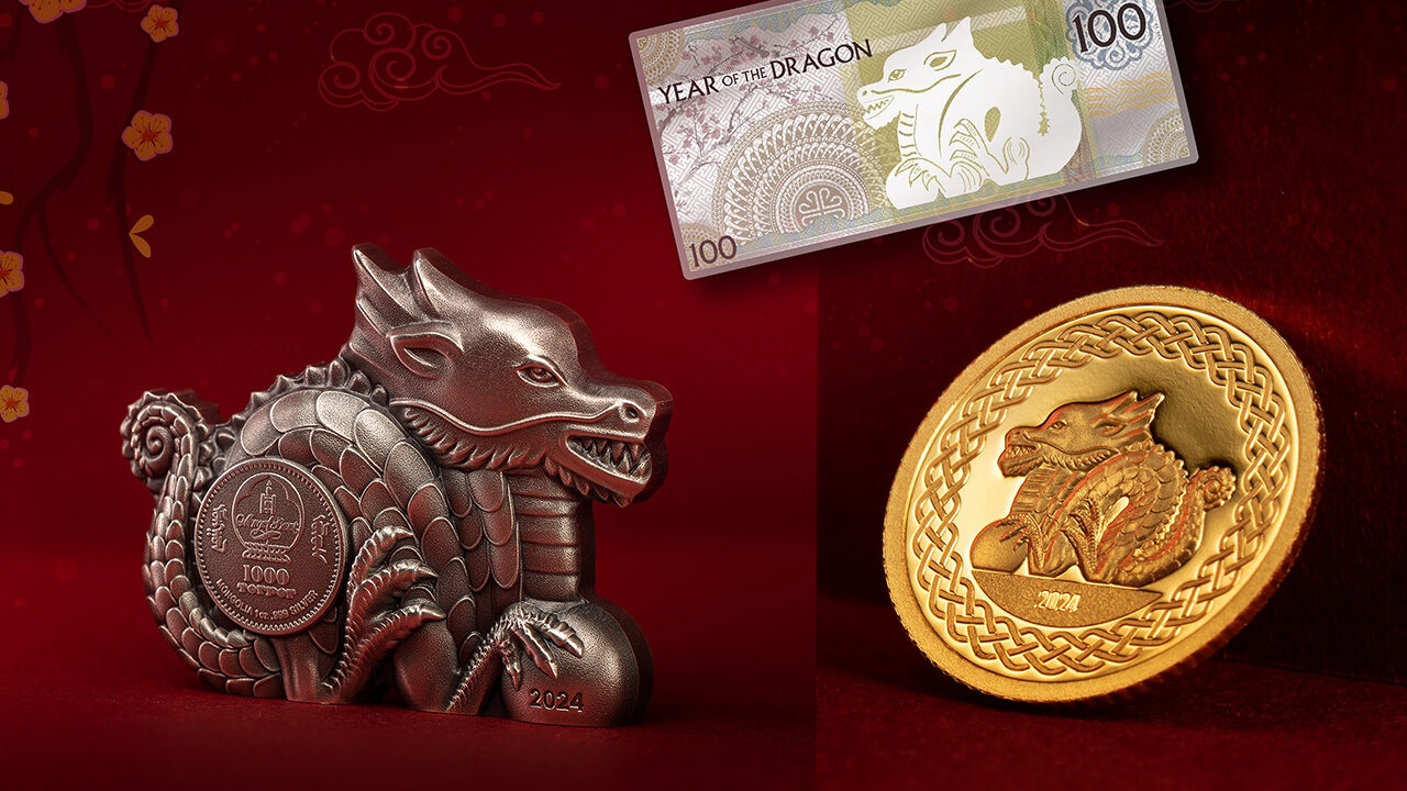 Central Bank of Mongolia Year of the Dragon 2024 (shop illustration) (zoom)