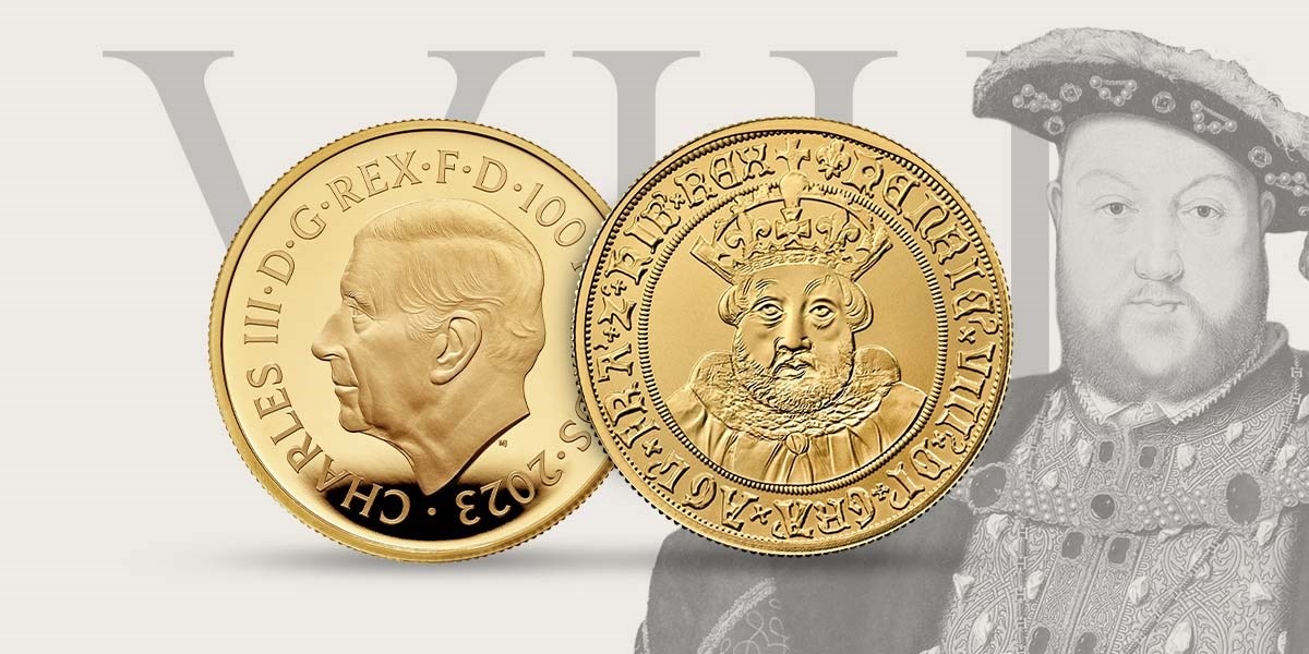 Royal Mint King Henry VIII 2023 (shop illustration) (zoom)