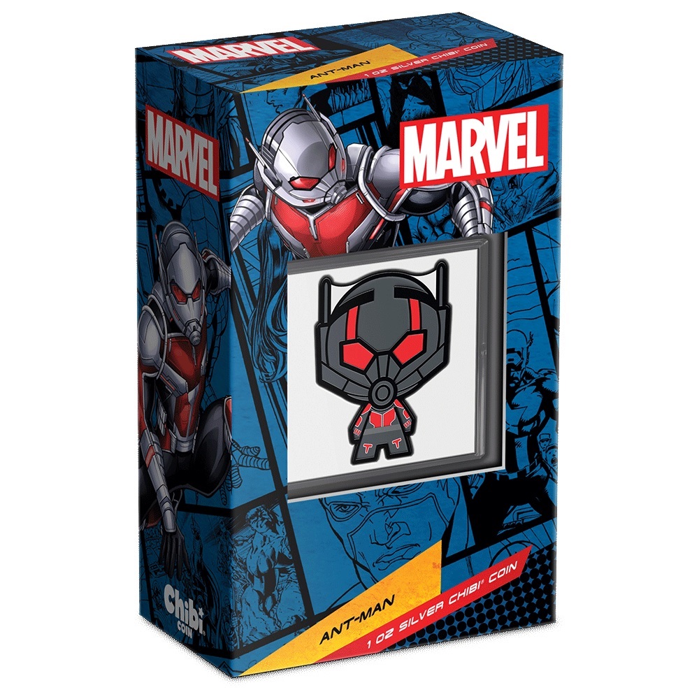 (W160.2.D.2023.30-01413) 2 $ Niue 2023 1 ounce Proof silver - Chibi Ant-Man (packaging) (zoom)