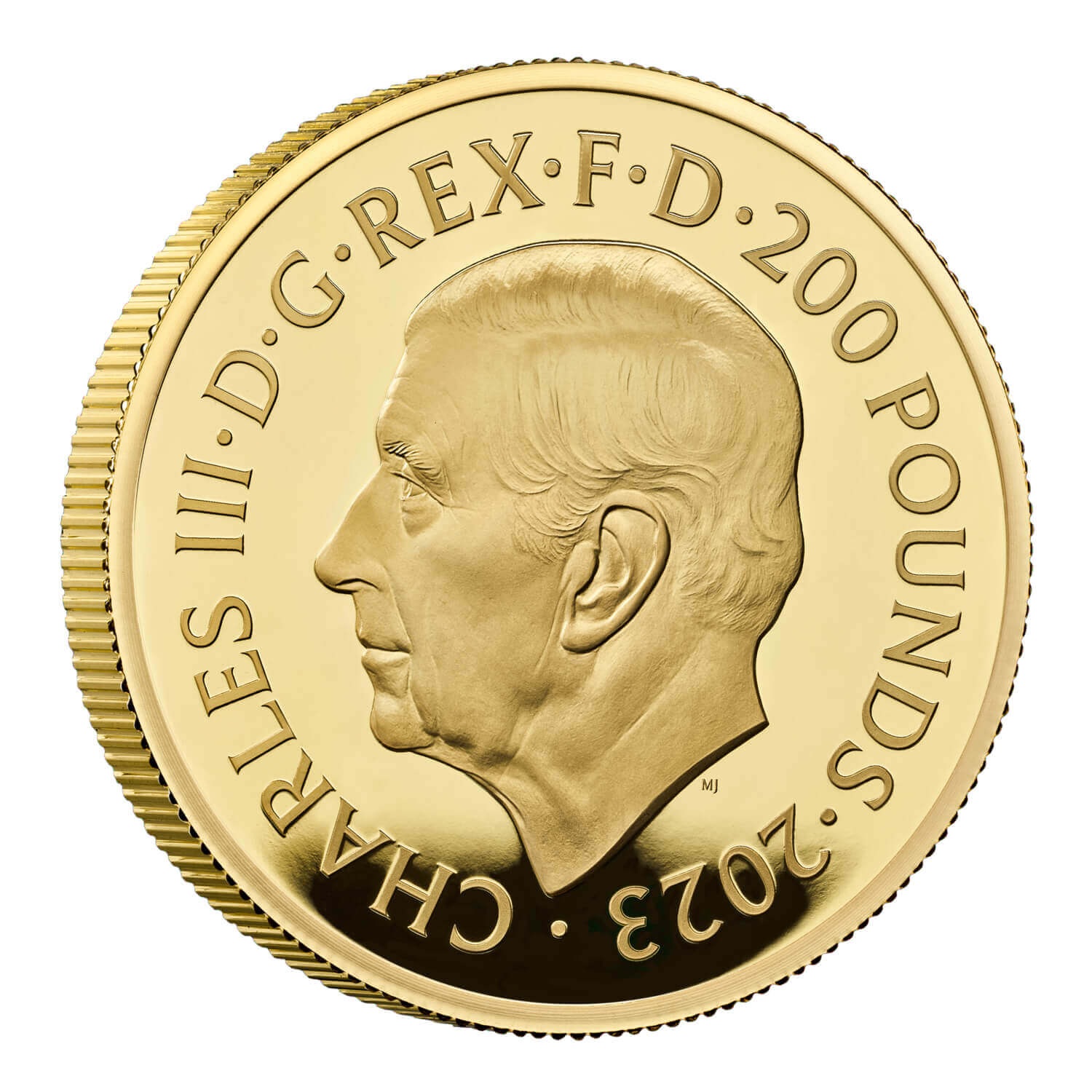 (W185.200.P.2023.BR23G2) 200 Pounds United Kingdom 2023 2 oz Proof gold - The Britannia Obverse (zoom)