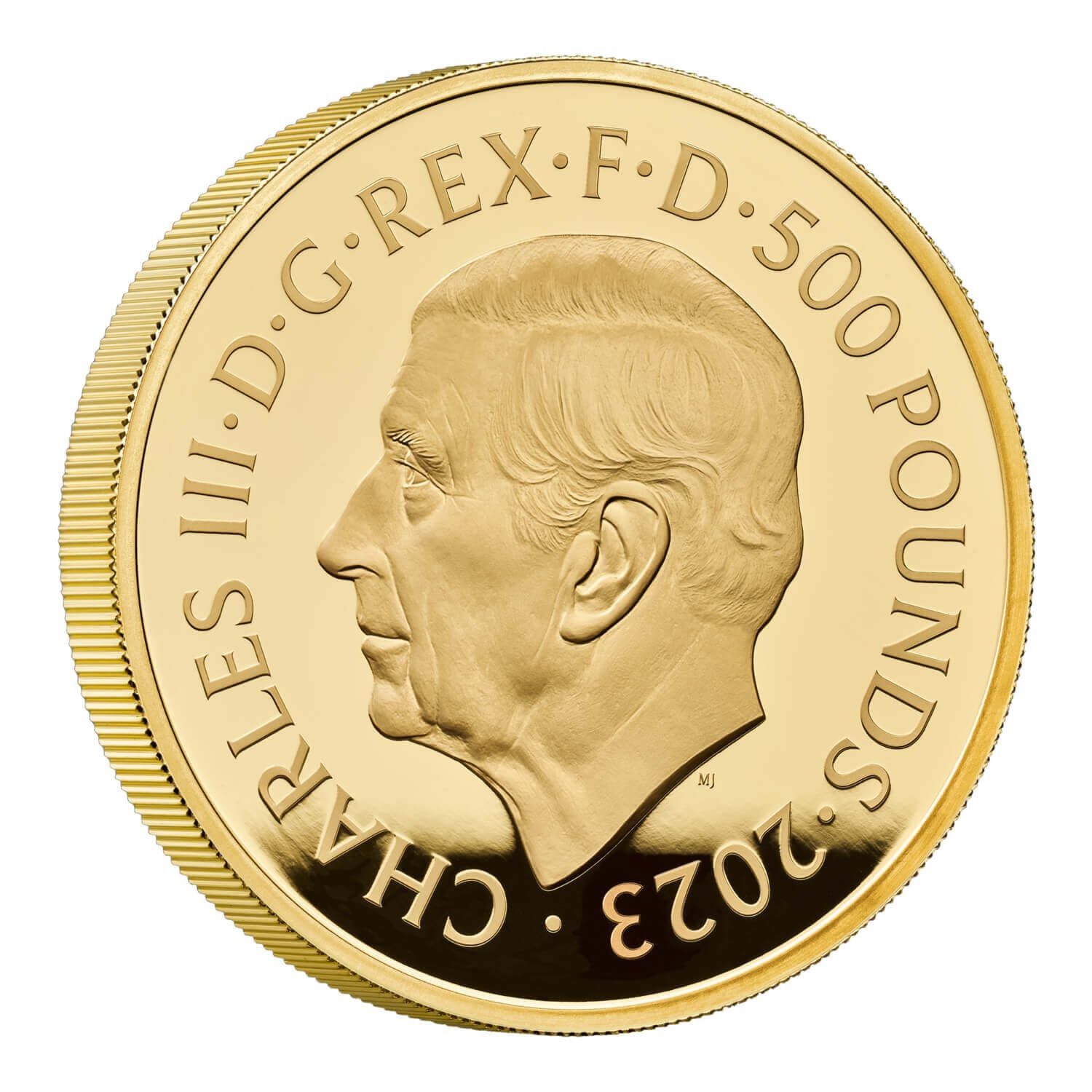 (W185.500.P.2023.BR23G5) 500 Pounds United Kingdom 2023 5 oz Proof gold - The Britannia Obverse (zoom)