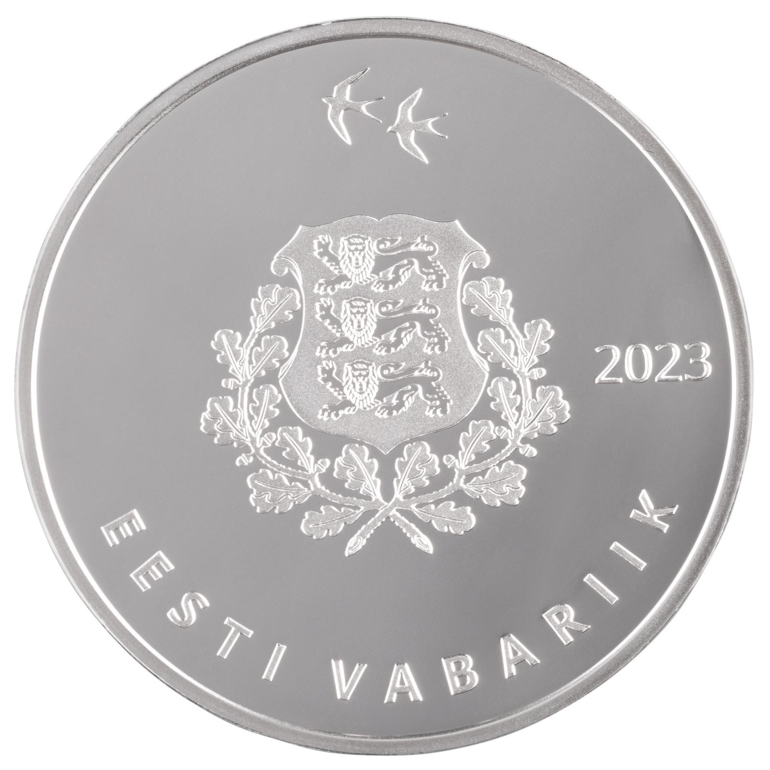 14 euro Estonia 2023 Proof silver - Estonian farming couple Obverse (zoom)