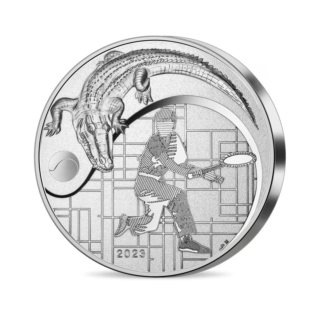 (EUR07.Proof.2023.10041378220000) 50 euro France 2023 Proof silver - Lacoste Obverse (zoom)