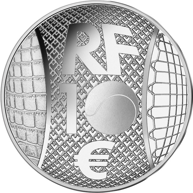 (EUR07.Proof.2023.10041378240000) 10 euro France 2023 Proof silver - Lacoste Reverse (zoom)