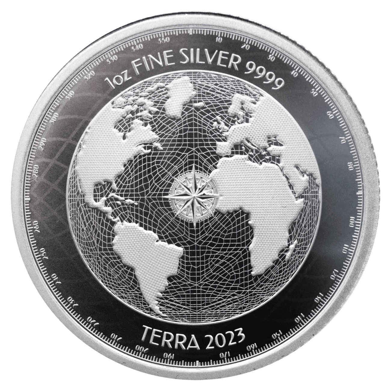 (W160.2.D.2023.1.oz.Ag.3) 2 Dollars Niue 2023 1 oz silver - Terra Reverse (zoom)