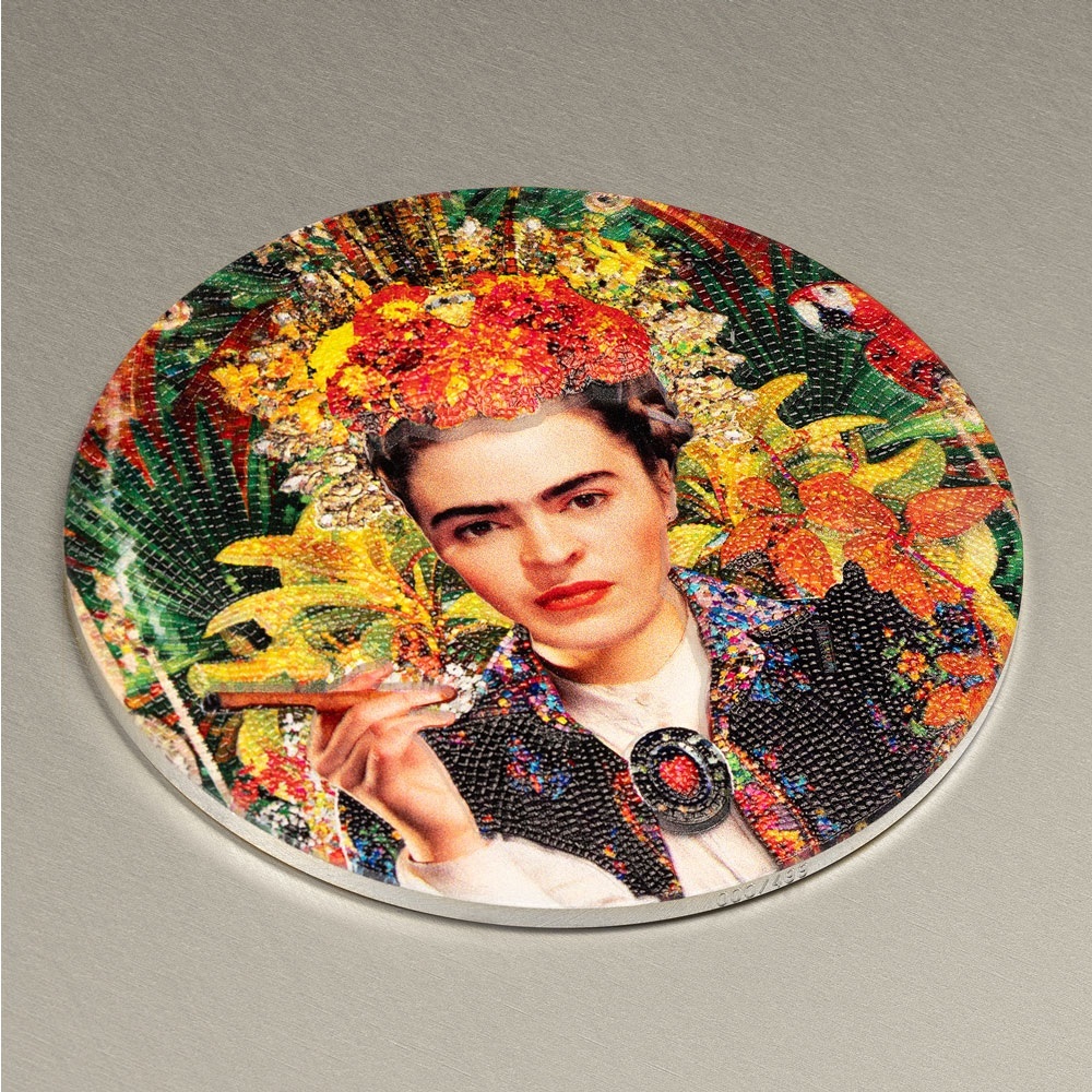 (W168.1.20.D.2023.9) Palau 20 Dollars The Wonder, by Frida Kahlo 2023 - Proof silver Reverse (blog illustration) (zoom)