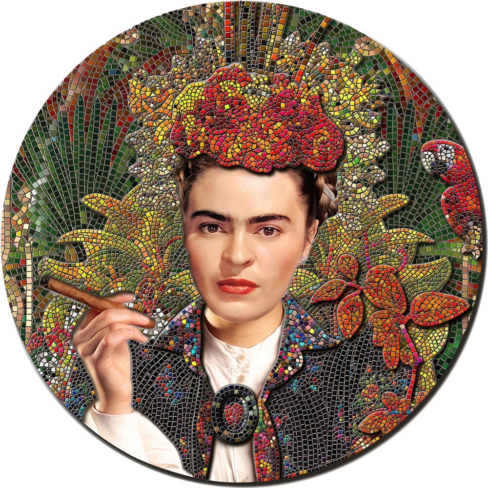 (W168.1.20.D.2023.9) Palau 20 Dollars The Wonder, by Frida Kahlo 2023 - Proof silver Reverse (zoom)