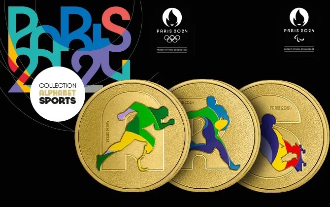 (MdP.memory.token.2023.10011371710000) Memory token - A for Athleticism Olympic Summer Games Paris 2024 (blog) (zoom)