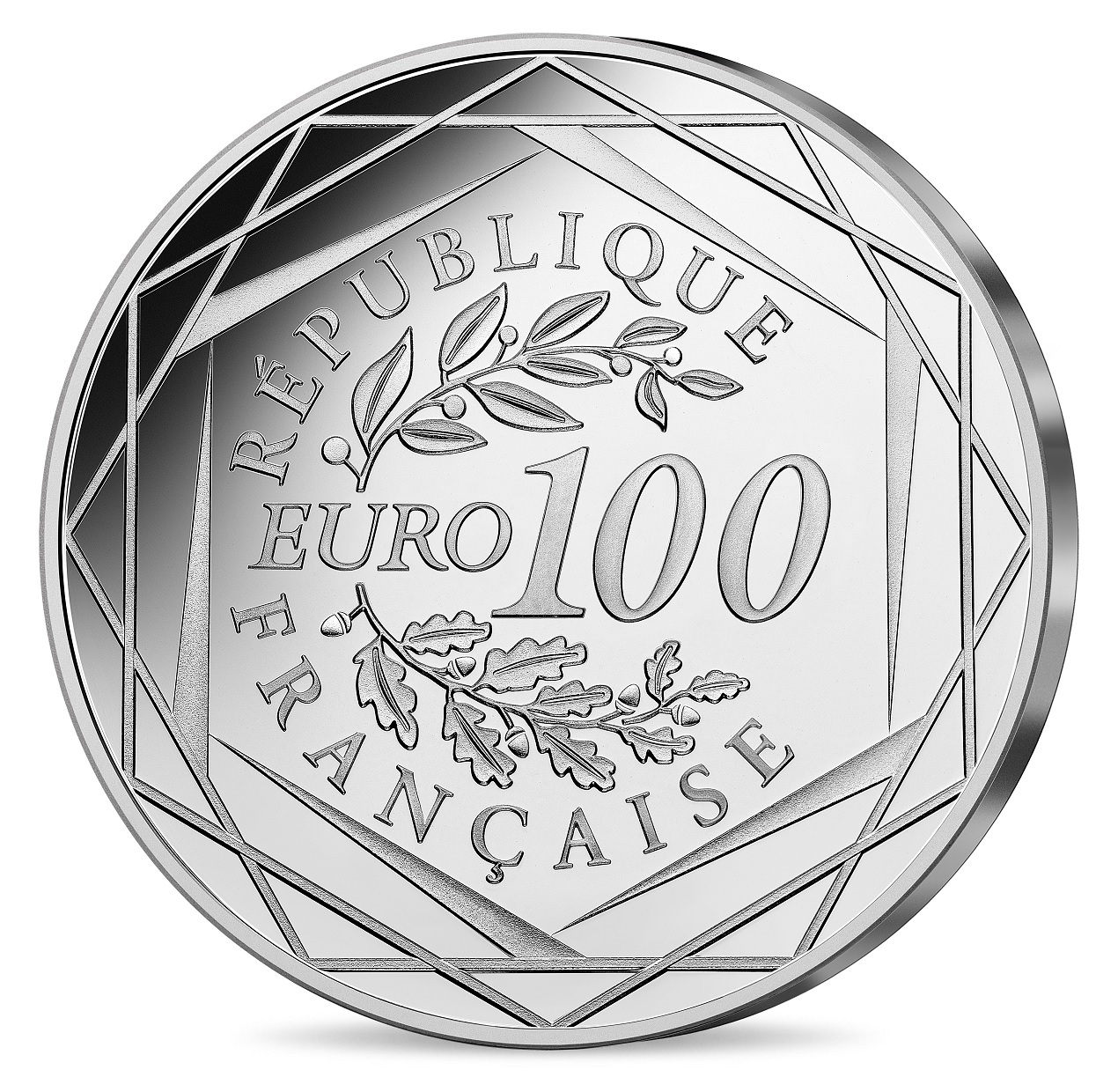 (EUR07.100.E.2023.10041379030005) 100 euro France 2023 silver - Disney Studios 100 Years Reverse (zoom)