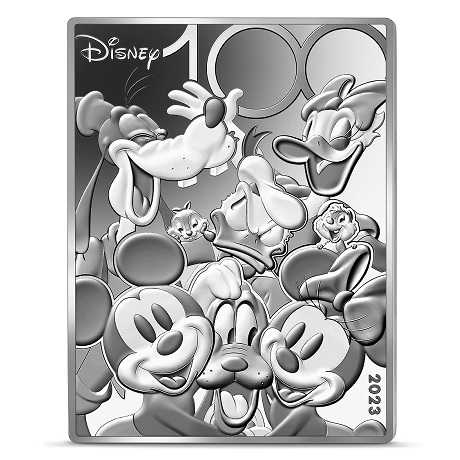 Disney - 100ème anniversaire Monnaie de 10€ Argent colorisée Qualité BE  Millésime 2023